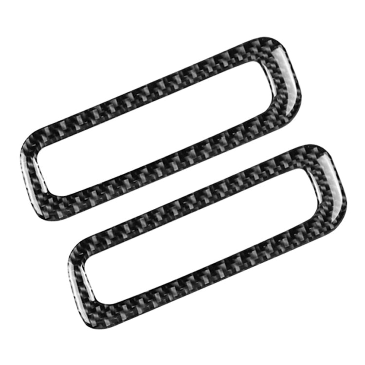 Car Carbon Fiber A-pillar Air Outlet Decorative Sticker for Mazda CX-5 2017-2018, Left and Right Drive Universal, A-pillar Air Outlet