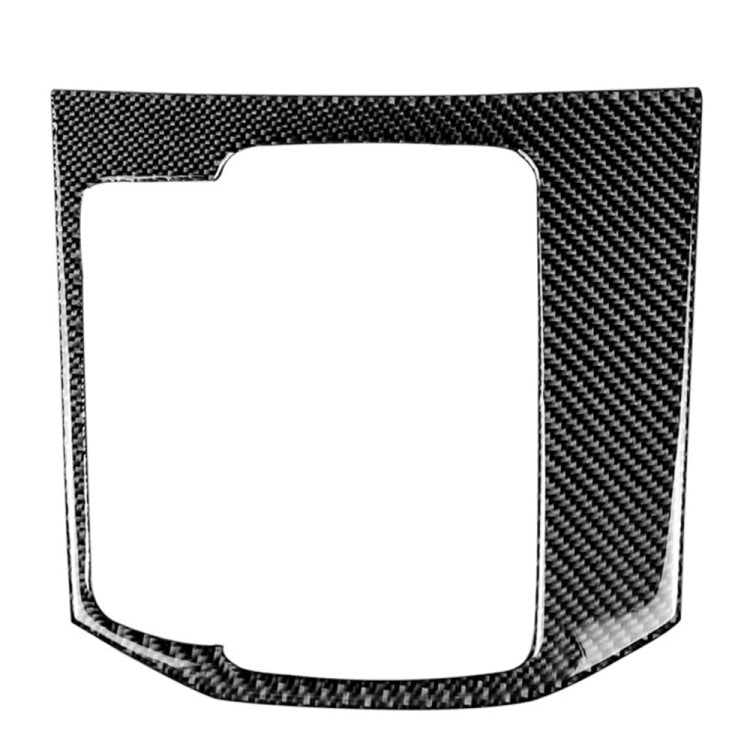 Car Carbon Fiber Gear Panel Decorative Sticker for Mazda CX-5 2017-2018, Left Drive, Gear Panel, Left Drive