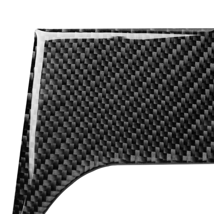 Car Carbon Fiber Gear Position Decorative Sticker for BMW 3 Series G20/G28/325Li/330d/335 2019-2020, Left Drive