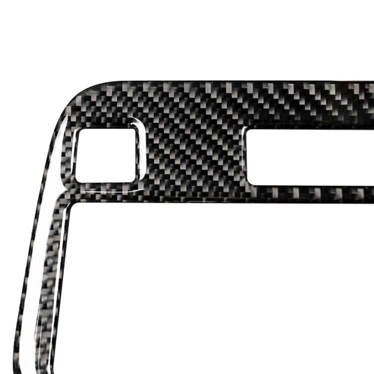 Car Carbon Fiber Solid Color CD Panel Decorative Sticker for Mercedes-Benz Traje Para GLK X204 300, 260, 350, 250, 220, 2013-2015, Left and Right Drive Universal, Solid Color CD Panel