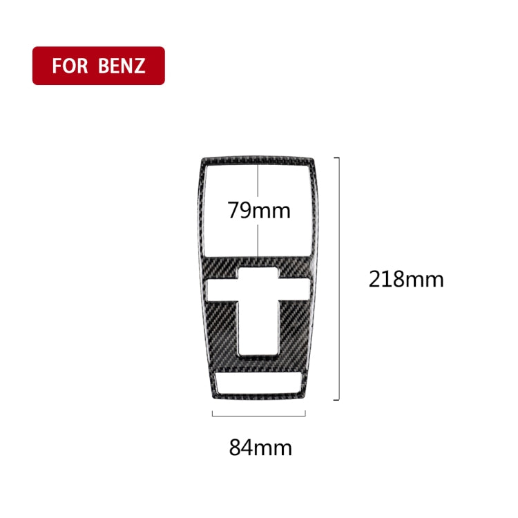 Car Carbon Fiber Solid Color Reading Light Decorative Sticker for Mercedes-Benz C Clase W204 2007-2013 / E Clase W212 2010-2012, Left and Right Drive Universal, Solid Color Reading Light