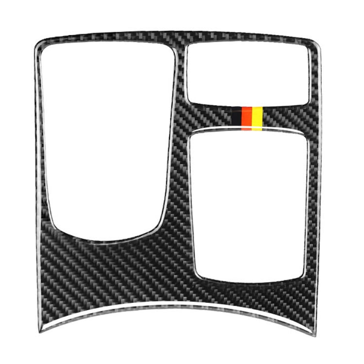 Car Carbon Fiber German Color Central Control Armrest Box Multimedia Panel B Decorative Sticker for Mercedes-Benz GLE 2015-2018/GLS 2016-2018/M Class 2012-2015, Left Drive, German Color Central Control Armrest Box Multimedia Panel B
