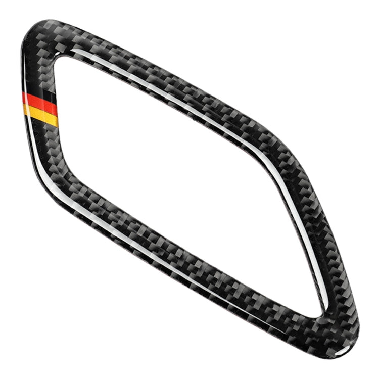 Car Carbon Fiber German Color Dashboard Air Outlet Decorative Sticker for Mercedes-Benz A Class 2013-2018/CLA 2014-2018/GLA 2015-2018, Left and Right Drive Universal, German Color Dashboard Air Outlet