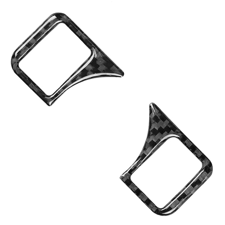 Car Carbon Fiber Solid Color Headlight Switch D Decorative Sticker for Mercedes-Benz A 2013-2018/B Class 2013-2018/C Class 2007-2013, Left and Right Drive Universal, Solid Color Headlight Switch D