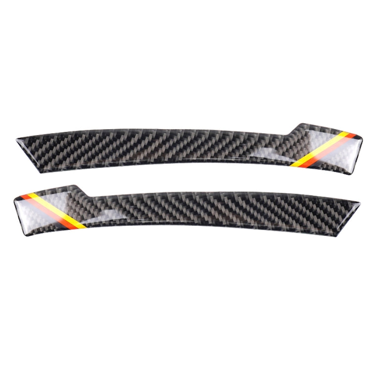 Car Carbon Fiber Rearview Mirror Anti-collision Strip D for Mercedes-Benz A/B/C/E Class/GLK/GLE/GLS/GLA/CLA, Left and Right Drive Universal, Rearview Mirror Anti-collision Strip D