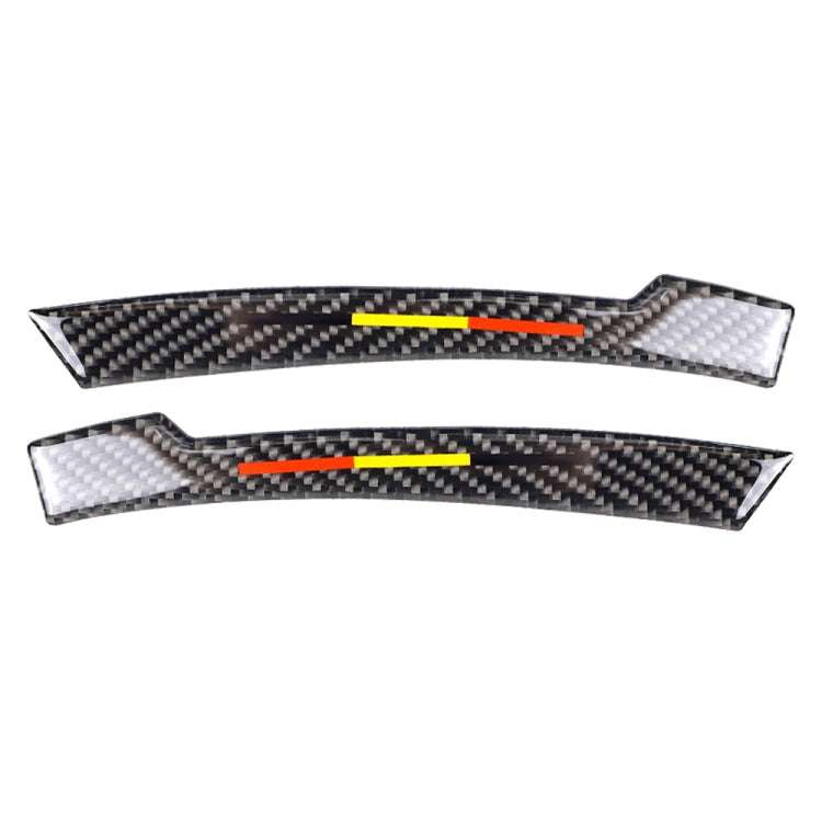 Car Carbon Fiber Rearview Mirror Anti-collision Strip C for Mercedes-Benz A/B/C/E Class/GLK/GLE/GLS/GLA/CLA, Left and Right Drive Universal, Rearview Mirror Anti-collision Strip C