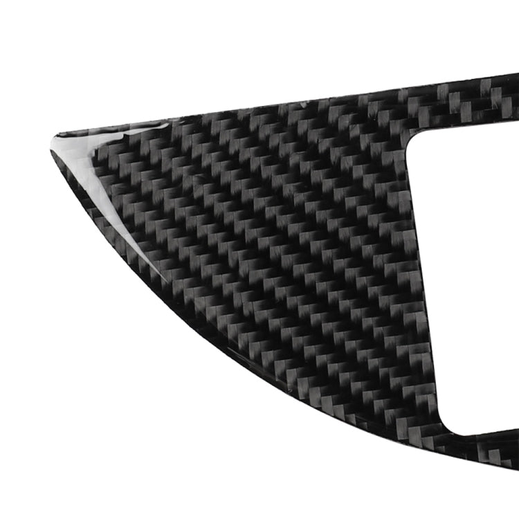 Car Carbon Fiber Water Cup Holder Panel Decorative Sticker for Lexus RX300 / 270 / 200T / 450h 2016-2019, Left Drive, Water Cup Holder, Left Drive