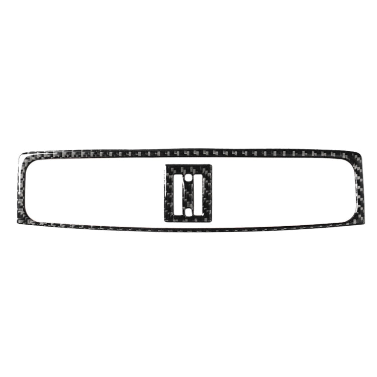 Car Carbon Fiber Middle Air Outlet Decorative Sticker for Lexus IS250 300 350C 2006-2012, Left and Right Drive Universal