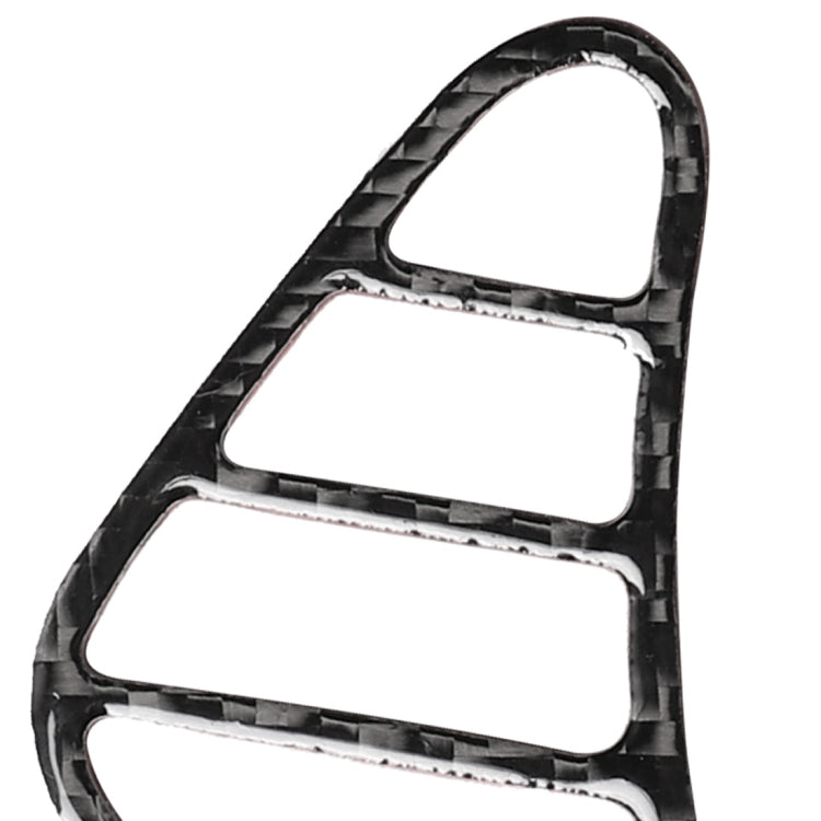 Car Carbon Fiber Small Left and Right Air Outlet Decorative Sticker for Lexus IS250 300 350C 2006-2012, Left Drive, Small Left and Right Air Outlet, Left Drive