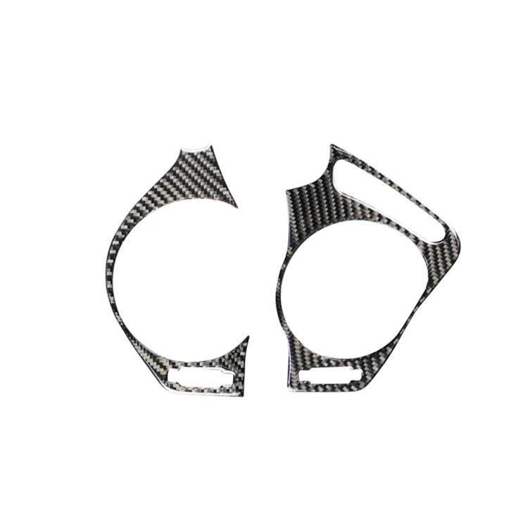 Car Carbon Fiber Big Left and Right Air Outlet Decorative Sticker for Lexus IS250 300 350C 2006-2012, Left Drive, Big Left and Right Air Outlet, Left Drive