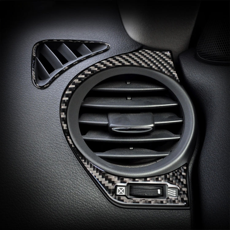 Car Carbon Fiber Big Left and Right Air Outlet Decorative Sticker for Lexus IS250 300 350C 2006-2012, Left Drive, Big Left and Right Air Outlet, Left Drive