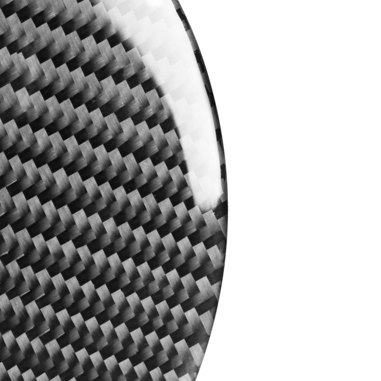 Car Carbon Fiber Gearshift Knob Decorative Sticker for Land Rover Discovery 4 2010-2016, Left and Right Drive Universal, Gearshift Knob