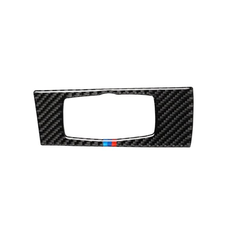 Car Carbon Fiber Tricolor Headlight Decorative Sticker for BMW E70 X5 / E71 X6 2008-2013, Left Drive, Headlight(Tricolor)