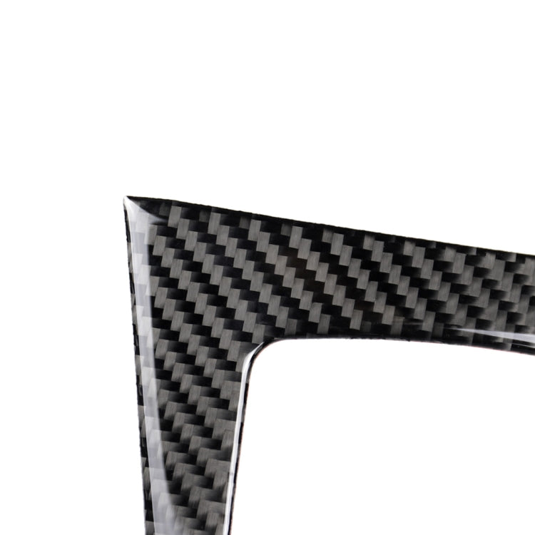 Car Carbon Fiber Tricolor Gear Panel Decorative Sticker for BMW X5 2008-2013 / X6 2009-2014, Low-level Configuration Left Drive, Gear Panel(Tricolor)