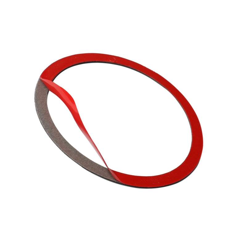 4 in 1 Car Carbon Fiber Tricolor Horn Ring Decorative Sticker for BMW 2008-2013 E70 / 2008-2014 E71, Left and Right Drive Universal, Horn Ring(Tricolor, 4 PCS)