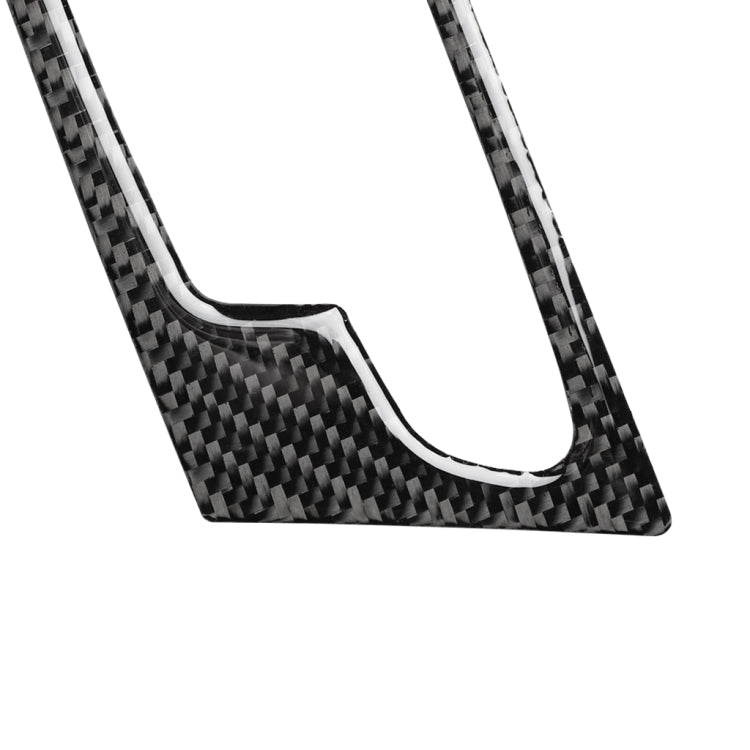 4 in 1 Car Carbon Fiber Solid Color Door Handle Decorative Sticker for BMW 2008-2014 X5 E70 / E71, Left Drive, Door Handle