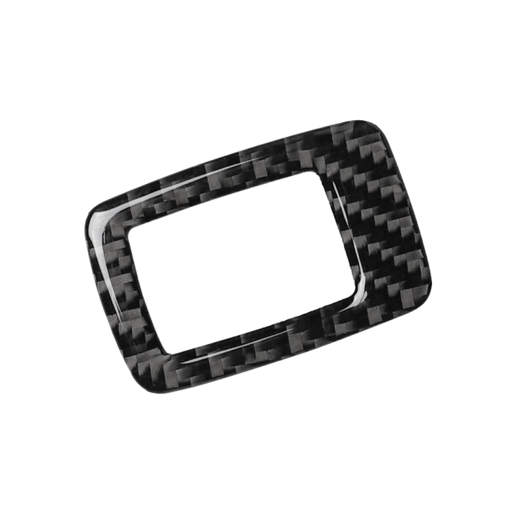 4 in 1 Car Carbon Fiber Solid Color Window Lift Switch Panel Decorative Sticker for BMW 2008-2013 X5 E70 / 2009-2014 X6 E71, High Configuration Left Drive, Window Lift Switch Panel