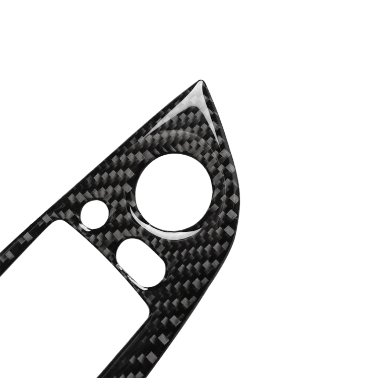 4 in 1 Car Carbon Fiber Tricolor Window Lift Switch Panel Decorative Sticker for BMW 2008-2013 X5 E70 / 2009-2014 X6 E71, High Configuration Left Drive, Window Lift Switch Panel(Tricolor)