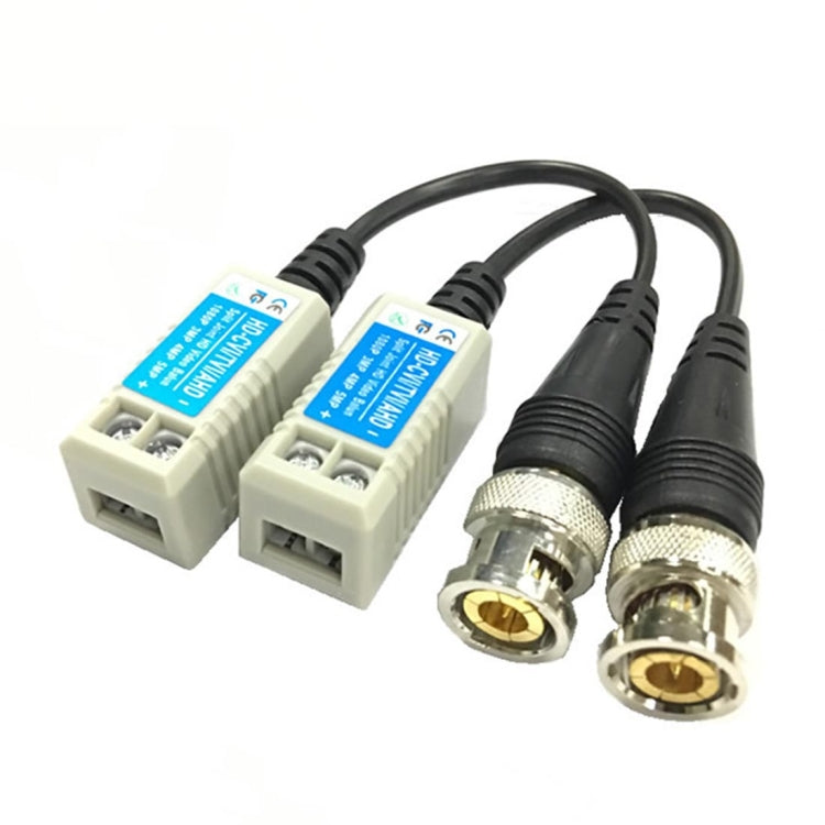 2 PCS Anpwoo 100C Upgrade Version Screw-type Coaxial HD-CVI/AHD/CVI 1CH Passive Transceiver Video Balun, HD-CVI/AHD/CVI 1CH
