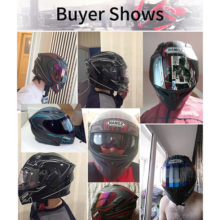 Soman 955 Skyeye Motorcycle Full / Open Face Bluetooth Helmet Headset Full Face, Supports Answer / Hang Up Calls, S, 55-56cm, L, 59-60cm, XL, 61-62cm, XXL, 63-64cm, M, 57-58cm