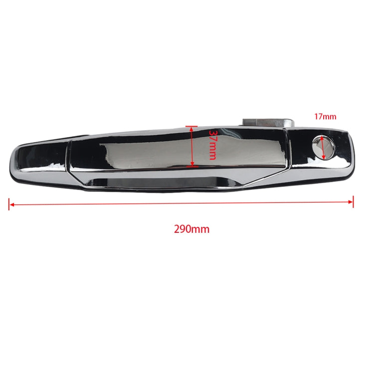 2 PCS Car Front Door Outside Handle 25960525/6 for Chevrolet / GMC, A5051