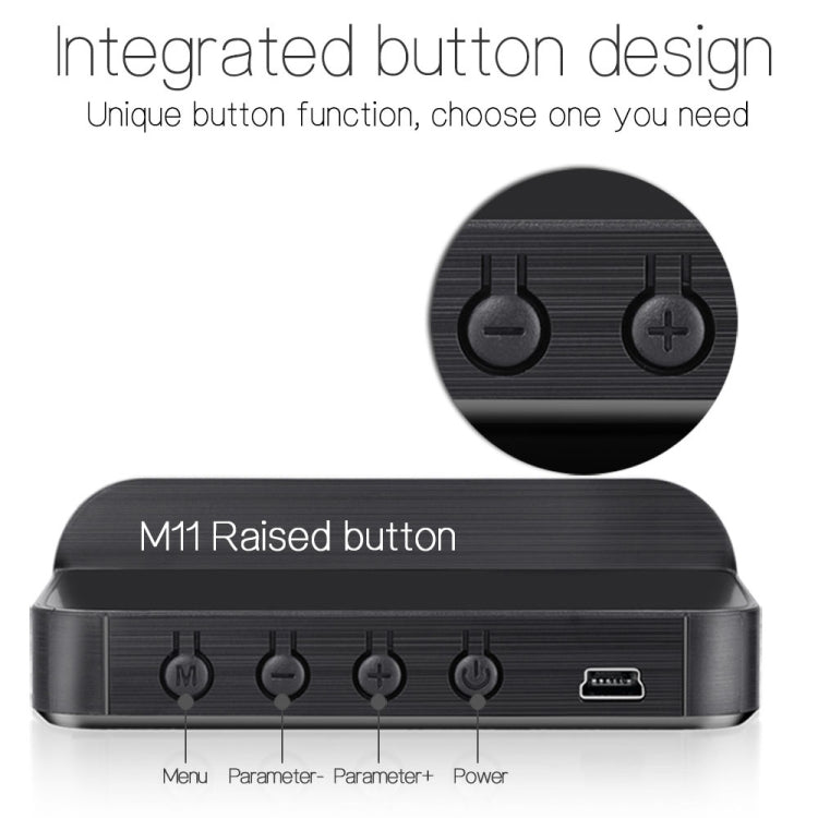 M11 Car OBD2 + GPS Mode Head-up Display HUD Overspeed / Speed / Water Temperature Alarm, M11