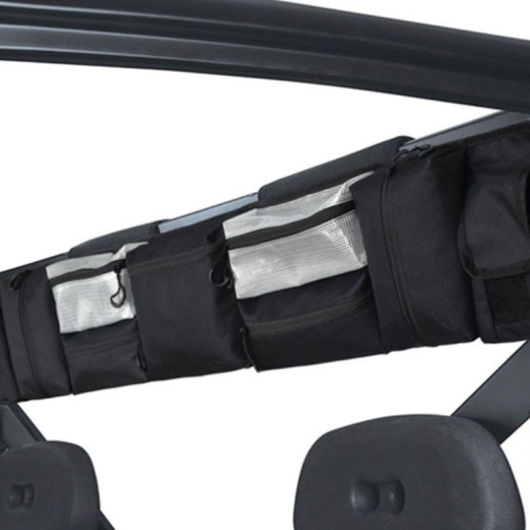 Car Roll Bar Storage Bag Organizer for Jeep Wrangler LJ TJ JK JL 1955-2020, For Jeep Wrangler LJ TJ JK JL 1955-2020