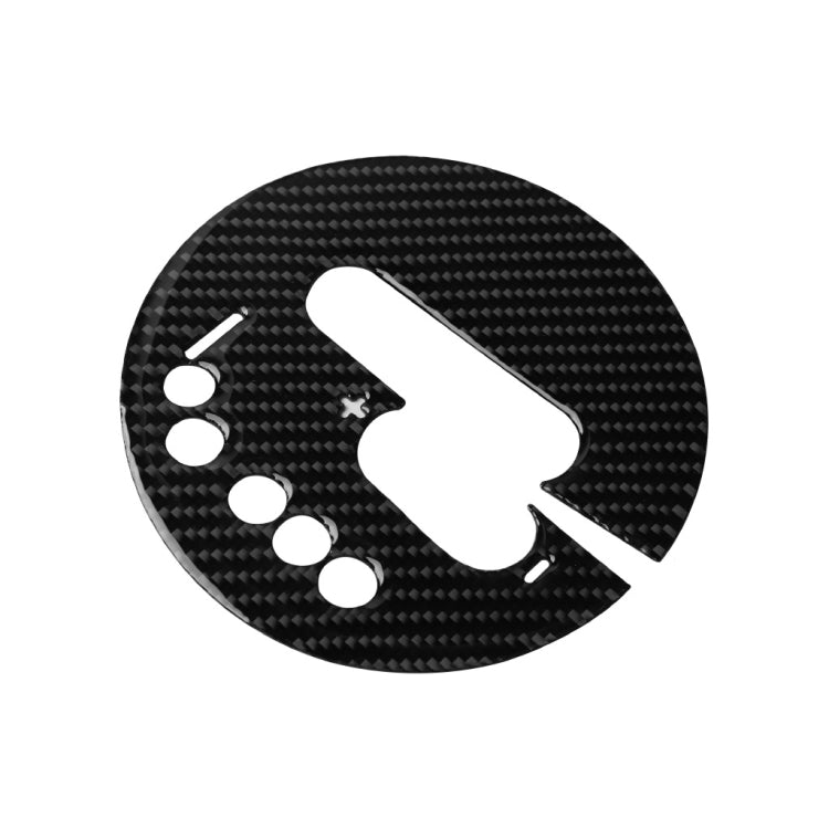 Car Carbon Fiber Manual Transmission Panel Decorative Sticker for Nissan 370Z Z34 2009-, Manual Transmission Left Drive, Manual Transmission Right Drive