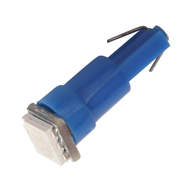 30 PCS T5 1LED SMD-5050 Car Modification LED Indicator Light Blue Light, A3894