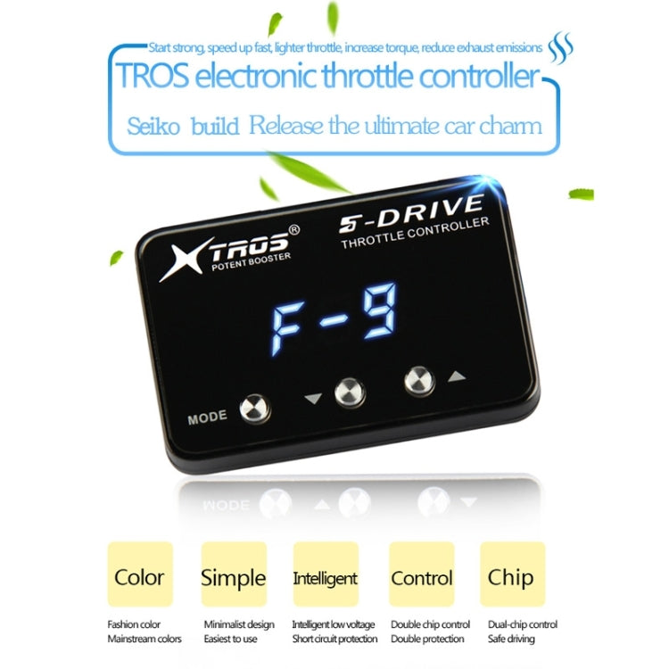 TROS KS-5Drive Potent Booster Electronic Throttle Controller, For KIA Rio 2011-2016, For KIA Sportage 2015-, For KIA K3 2016-, For Hyundai Kona 2017-, For Hyundai Genesis Coupe 2006-, For Hyundai Avante 2016-, For Hyundai Grand Starex 2012-            ...