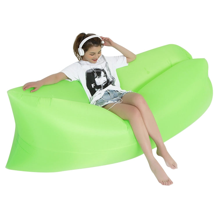 Outdoor Portable Lazy Water Inflatable Sofa Beach Grass Air Bed, Size: 200 x 70cm, 200 x 70cm Orange, 200 x 70cm Sky Blue, 200 x 70cm Black, 200 x 70cm Green, 200 x 70cm Pink, 200 x 70cm Rose Red, 200 x 70cm Sapphire Blue, 200 x 70cm Grass Green       ...