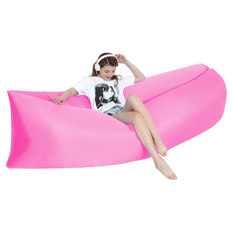 Outdoor Portable Lazy Water Inflatable Sofa Beach Grass Air Bed, Size: 200 x 70cm, 200 x 70cm Orange, 200 x 70cm Sky Blue, 200 x 70cm Black, 200 x 70cm Green, 200 x 70cm Pink, 200 x 70cm Rose Red, 200 x 70cm Sapphire Blue, 200 x 70cm Grass Green       ...