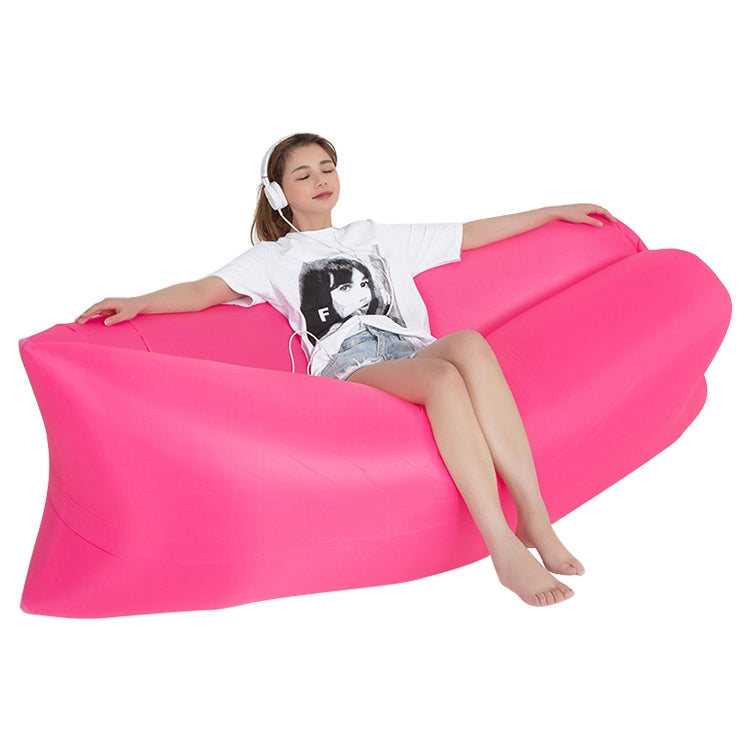 Outdoor Portable Lazy Water Inflatable Sofa Beach Grass Air Bed, Size: 200 x 70cm, 200 x 70cm Orange, 200 x 70cm Sky Blue, 200 x 70cm Black, 200 x 70cm Green, 200 x 70cm Pink, 200 x 70cm Rose Red, 200 x 70cm Sapphire Blue, 200 x 70cm Grass Green       ...