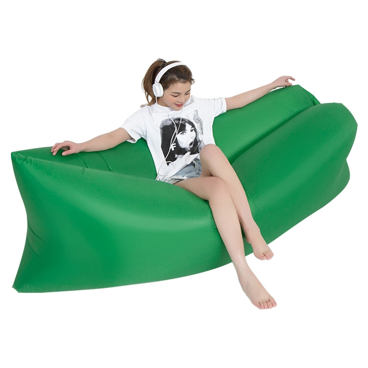 Outdoor Portable Lazy Water Inflatable Sofa Beach Grass Air Bed, Size: 200 x 70cm, 200 x 70cm Orange, 200 x 70cm Sky Blue, 200 x 70cm Black, 200 x 70cm Green, 200 x 70cm Pink, 200 x 70cm Rose Red, 200 x 70cm Sapphire Blue, 200 x 70cm Grass Green       ...