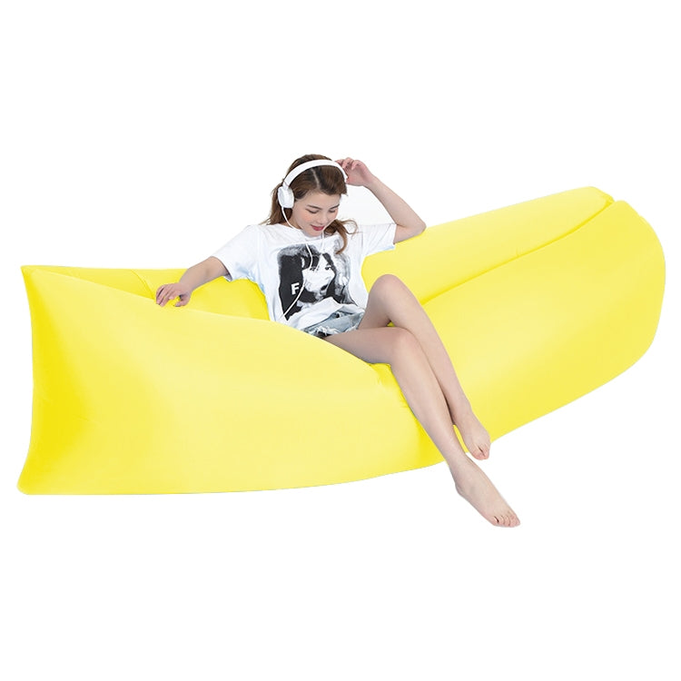 Outdoor Portable Lazy Water Inflatable Sofa Beach Grass Air Bed, Size: 200 x 70cm, 200 x 70cm Orange, 200 x 70cm Sky Blue, 200 x 70cm Black, 200 x 70cm Green, 200 x 70cm Pink, 200 x 70cm Rose Red, 200 x 70cm Sapphire Blue, 200 x 70cm Grass Green       ...