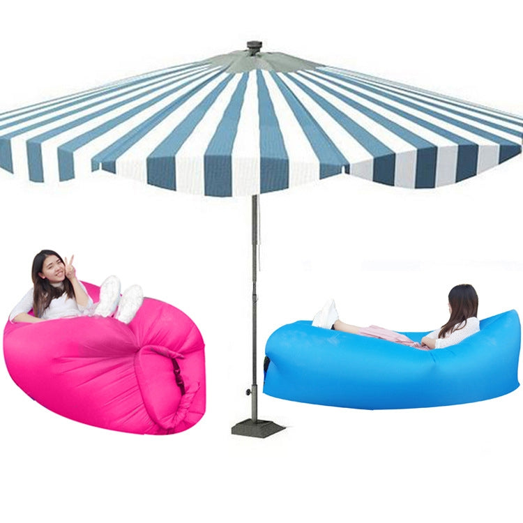 Outdoor Portable Lazy Water Inflatable Sofa Beach Grass Air Bed, Size: 200 x 70cm, 200 x 70cm Orange, 200 x 70cm Sky Blue, 200 x 70cm Black, 200 x 70cm Green, 200 x 70cm Pink, 200 x 70cm Rose Red, 200 x 70cm Sapphire Blue, 200 x 70cm Grass Green       ...