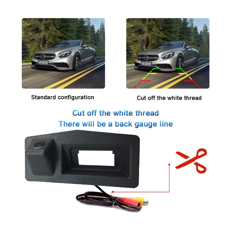 PZ4811 Car IP68 170 Degree Rear View Camera for Cadillac ATS, PZ4812