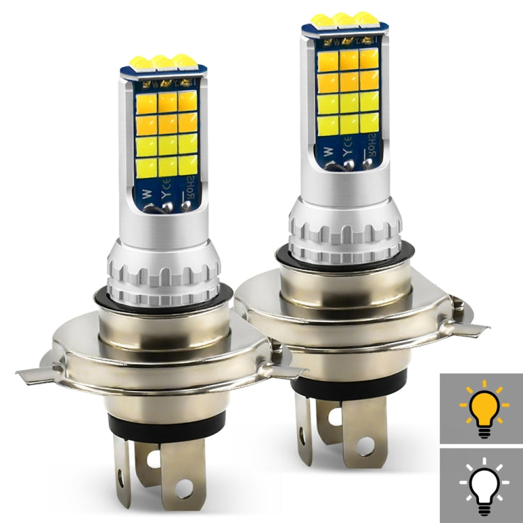 DC9-36V 30W 3000LM IP65 Car LED Double Color Fog Light with 30LEDs SMD-2525 Lamp, 2 PCS V6 9005, 2 PCS V6 9006, 2 PCS V6 H4, 2 PCS V6 H7, 2 PCS V6 H11, 2 PCS V6 H16, 2 PCS V6 P13W