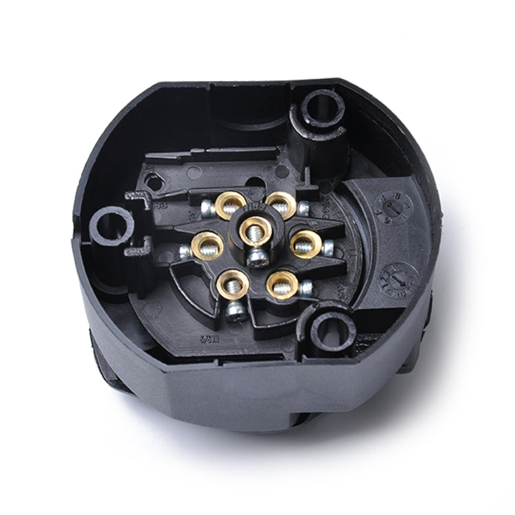 7 Pins 12N Electrics Converter Trailer Caravan Plug and Socket Adapter Connector, A0364