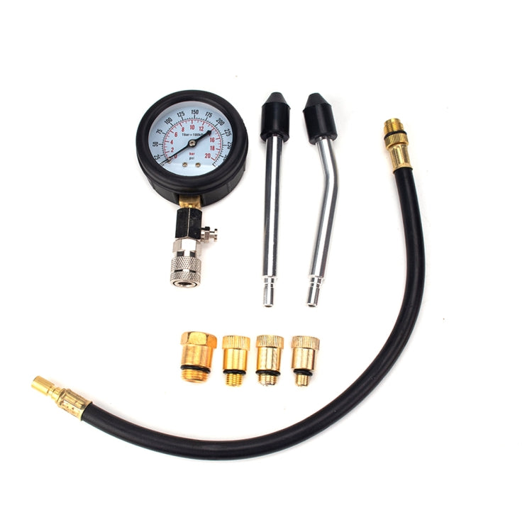 Car / Motorcycle Multifunctional Cylinder Pressure Gauge Cylinder Pressure Testing Tool, A3750