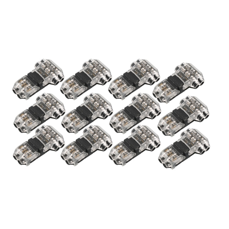 A6534 12 in 1 Car T-type Stripping-free Terminal Block, 12 in 1