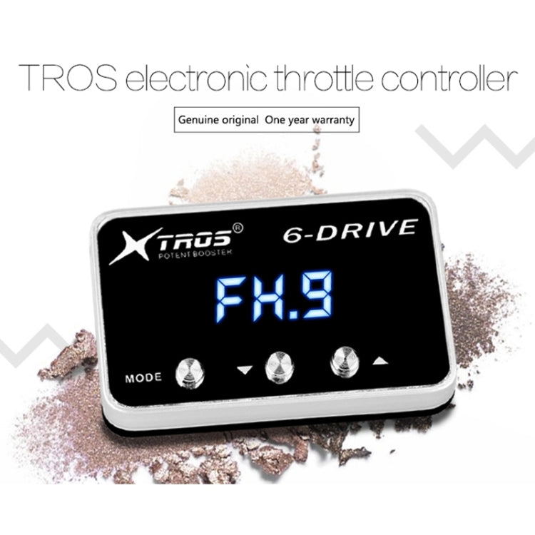 TROS TS-6Drive Potent Booster Electronic Throttle Controller, For Mitsubishi Pajero Sport 2016-, For Ford B-max 2012-, For Ford Everest 2015-2020, For Ford Ecosport 2013-2017, For Ford Ranger 2012-2020, For Ford Ranger -2011, For Honda Accord 2008-2012...