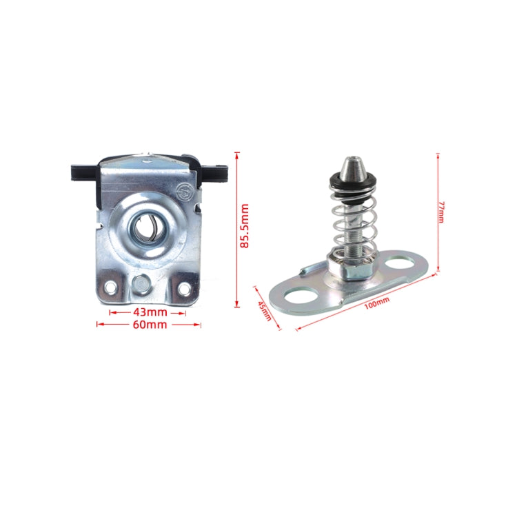 A6881 Car Upper and Lower Hood Lock Catch Latch for BMW, A6881