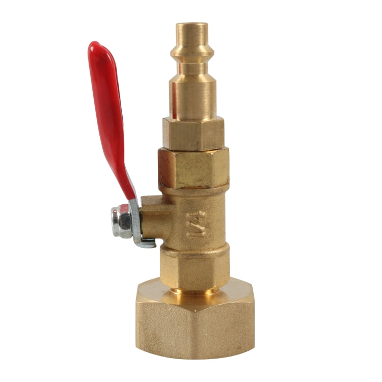 RV Female Thread 1/4 Drain Fitting Adapter with Storage Bag, A6862