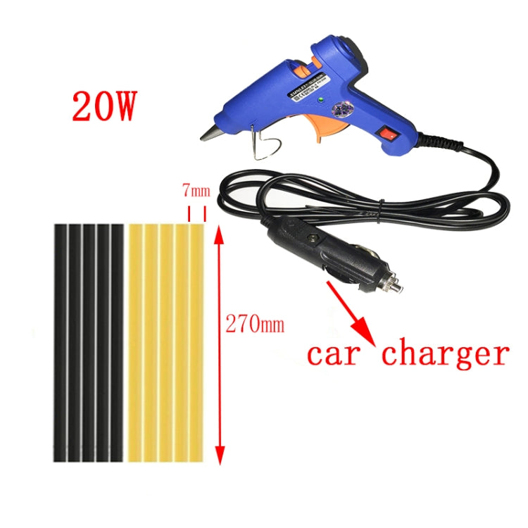 36 in 1 12V Car Cigarette Lighter Plug Paintless Dent Puller, 36 in 1 Black Puller
