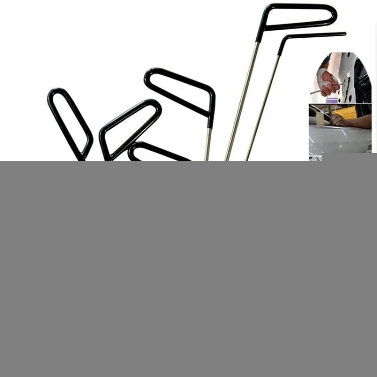 Q1 6 in 1 Car Paintless Dent Repair Hail Remover Hooks Rods Kit, Q1 6 in 1