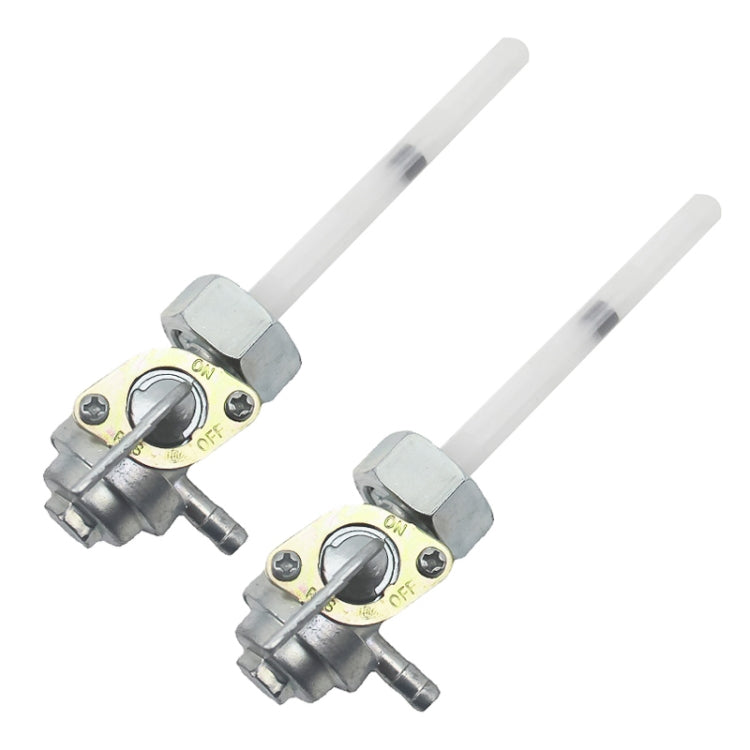 2 PCS Motorcycle Fuel Tap Valve Petcock Fuel Tank Gas Switch for Honda CB400/CB500/CB550/CB750, For Honda (White), For Honda (Red)