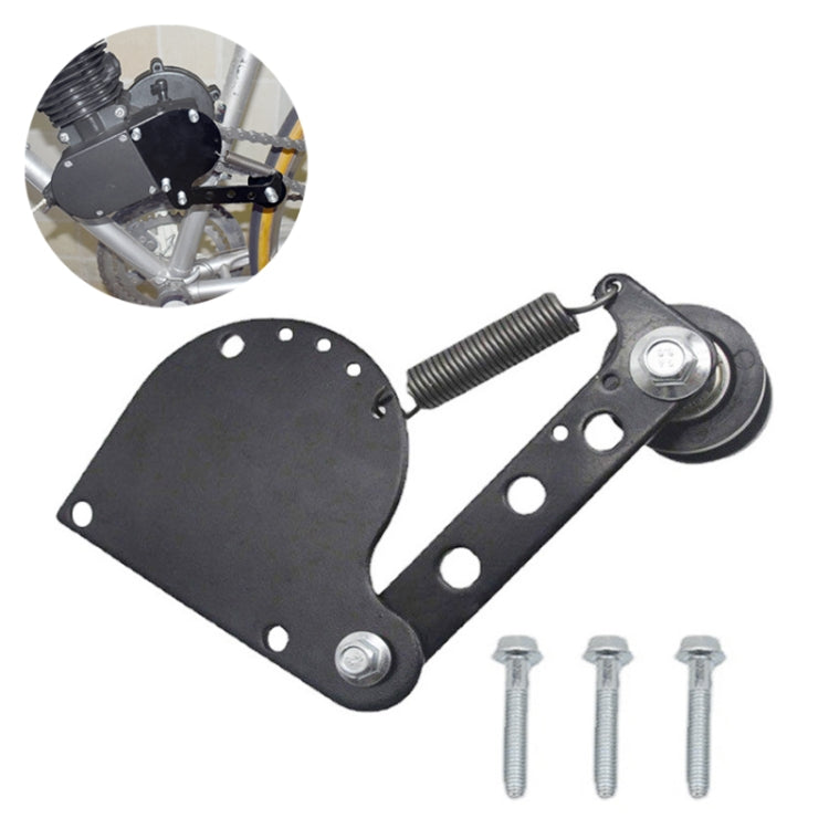 Electric Bicycle Chain Roller Guide Tensioner Idler, Black, Silver
