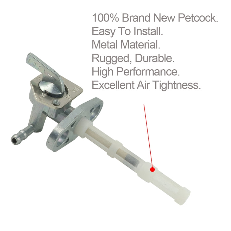 Motorcycle Fuel Tap Valve Petcock Fuel Tank Gas Switch for Honda CRF150, For Honda CRF150