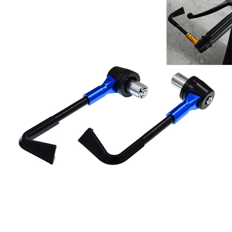 2 PCS Universal 22mm Shockproof Protection Rod CNC Horn Shape Handbrake Motorcycle Modification Accessories